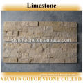 chinese yellow limestone wall cladding